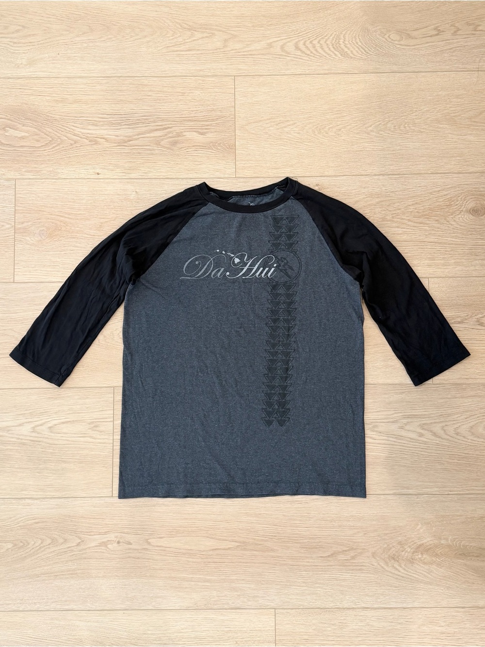 Y2k Da Hui 3/4 Sleeve Shirt